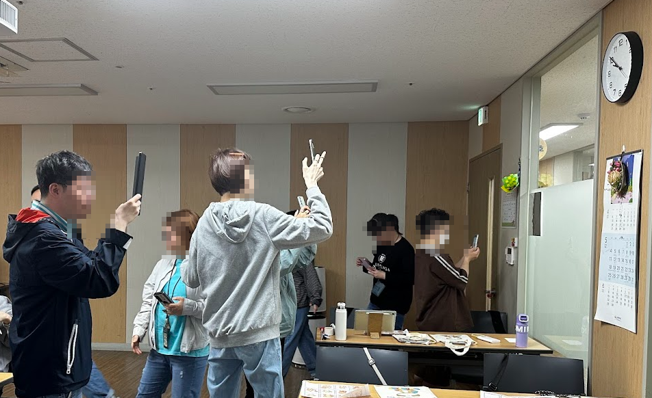 복지관에서 펼쳐진 AR 신세계 ! 스마택트와 함께 하는 16주 중간 스케치 !